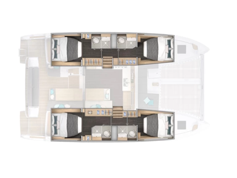 Location Catamaran Lagoon avec permis