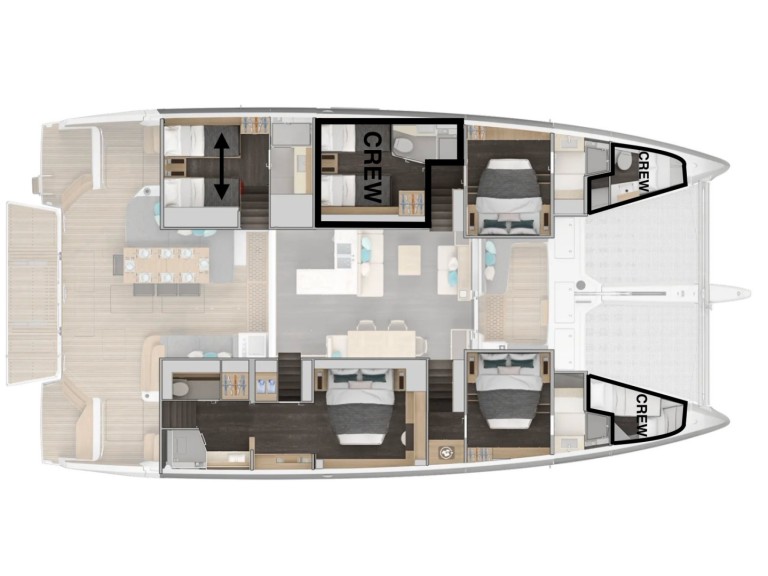 Catamaran à louer à Castellammare di Stabia au meilleur prix