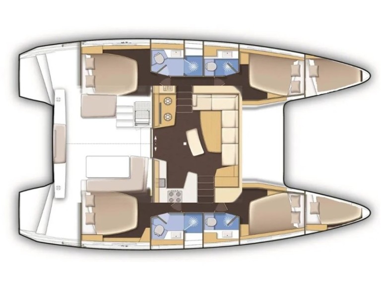 Location Catamaran Lagoon avec permis
