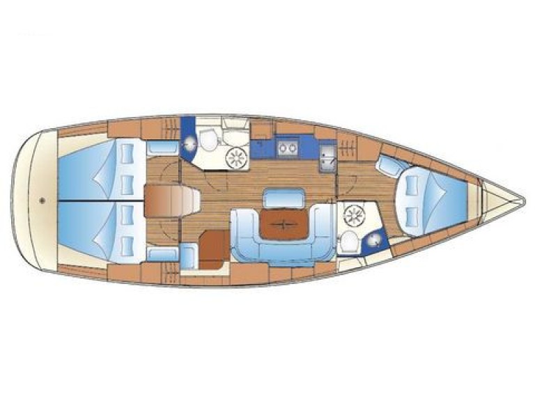 Voilier à louer à Nikiána au meilleur prix