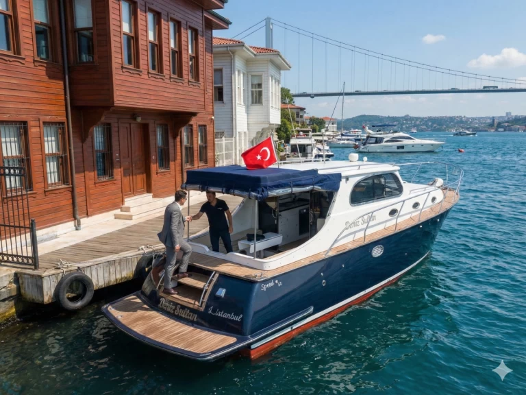 Bateau à moteur à louer à İstanbul au meilleur prix