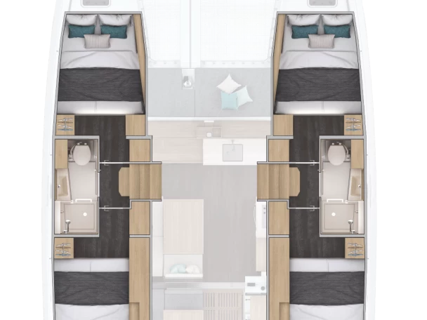 Catamaran à louer à Pomer au meilleur prix