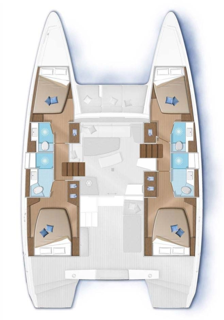 Location Catamaran Lagoon avec permis