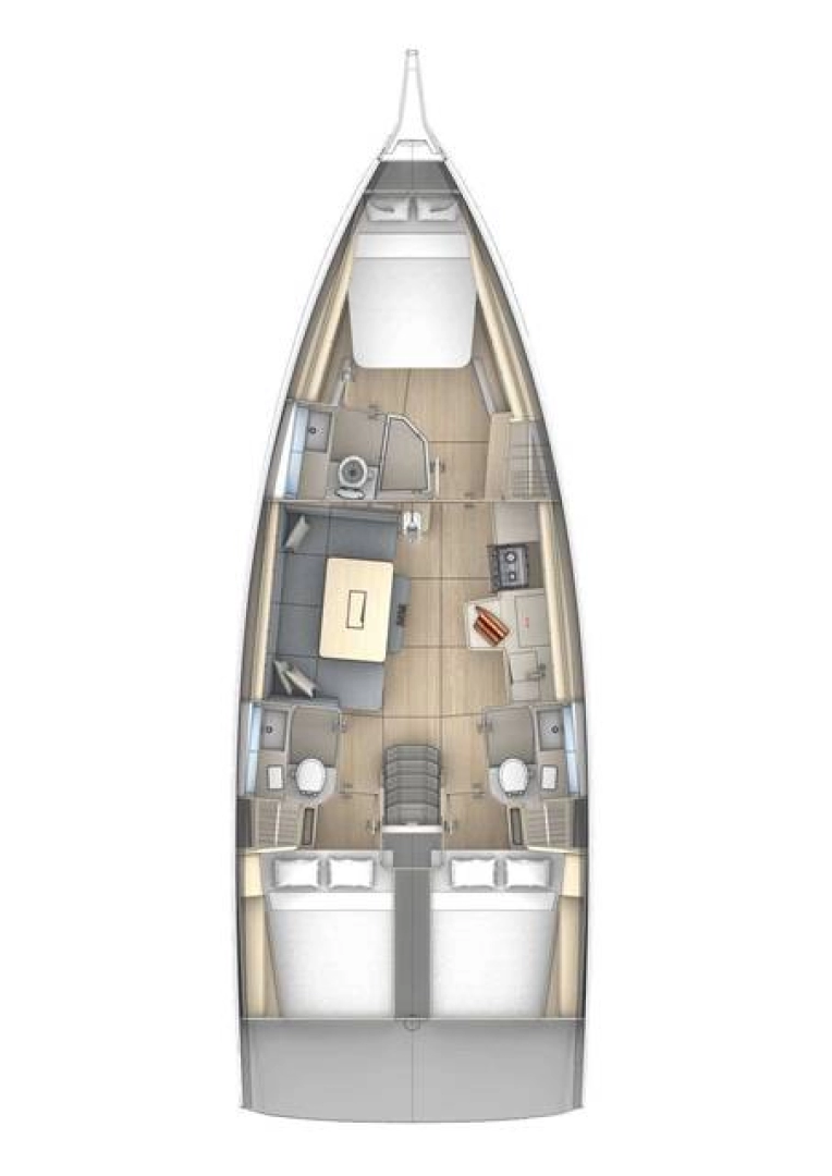 Location Voilier à Lávrio - Dufour Dufour 41
