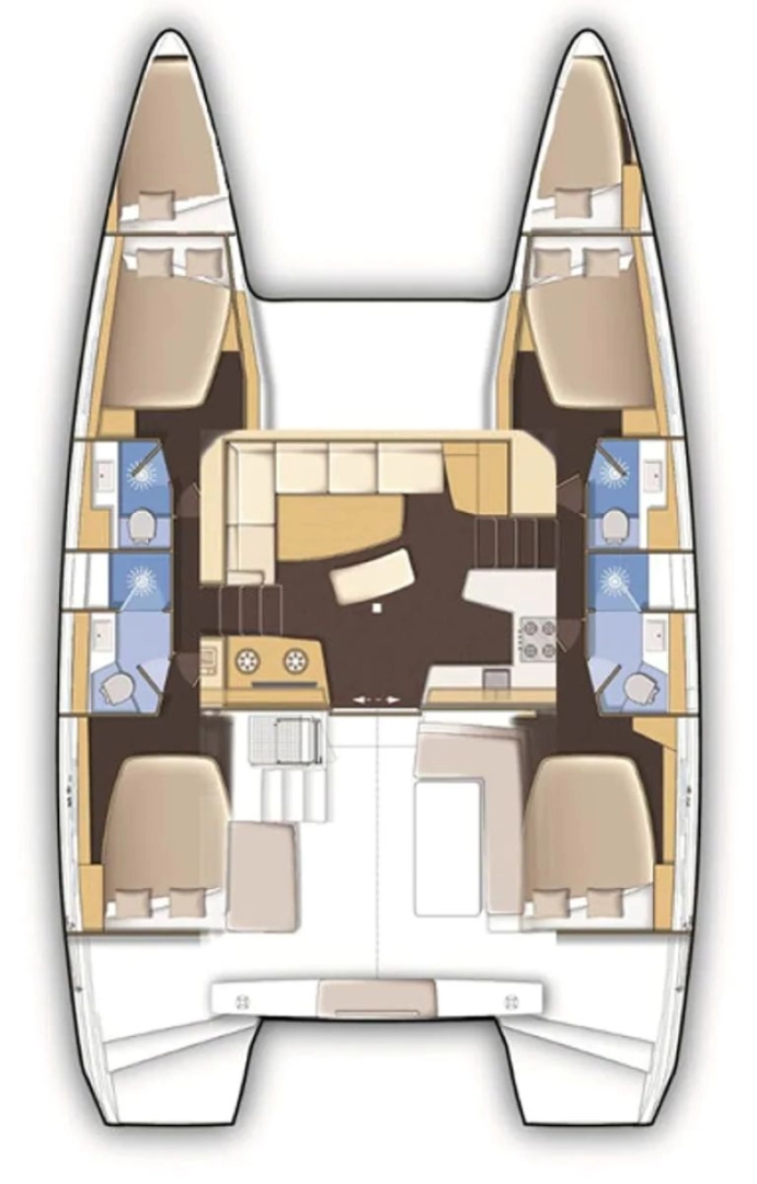 Louez un Lagoon Lagoon 42 à Trogir
