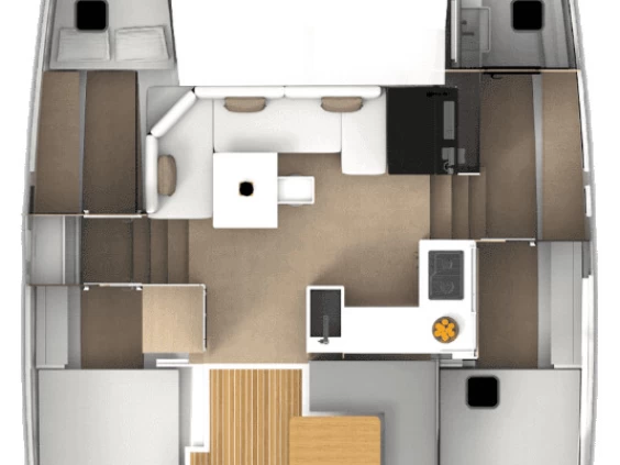 Louer Catamaran avec ou sans skipper Aventura à Biograd na Moru