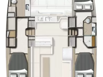 Location bateau Sveti Filip i Jakov pas cher Bali 4.3 MY