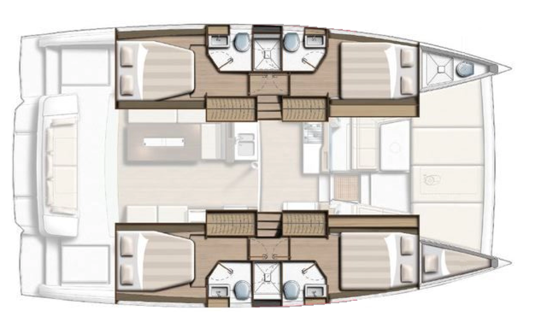 Catamaran à louer à Páleros au meilleur prix