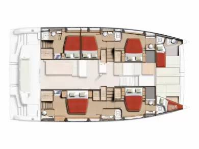 Catamaran à louer à Kaštela au meilleur prix