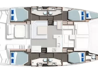 Location Catamaran Leopard Catamarans / Robertson & Caine avec permis