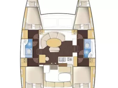 Catamaran à louer à Komolac au meilleur prix