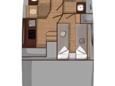 Louez un Sessa Marine Sessa Fly 42 - 2 cab. à Sukošan