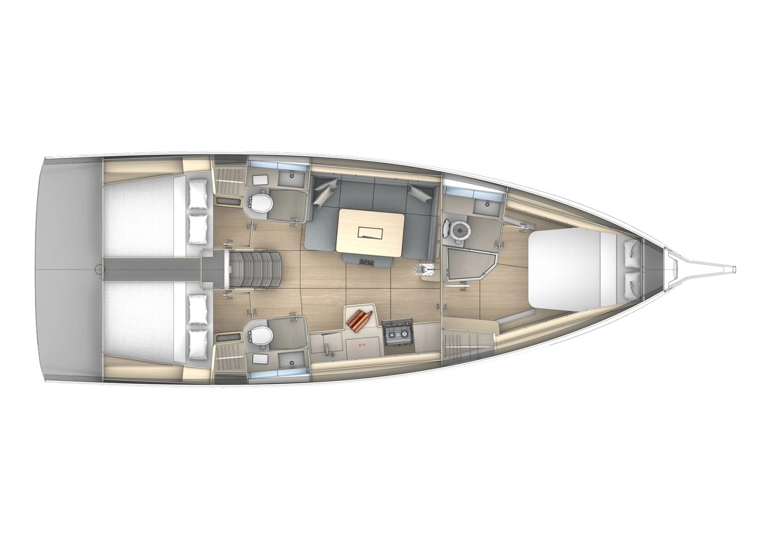Location à Göcek - Dufour Dufour 41 sur SamBoat