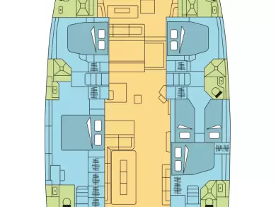 Location à Île Raiatea - Bali Bali 5.4 sur SamBoat
