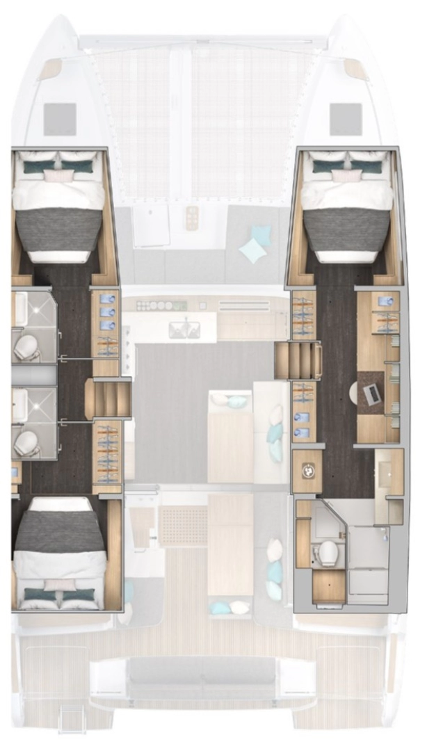 Louer Catamaran avec ou sans skipper Lagoon à Parham Town