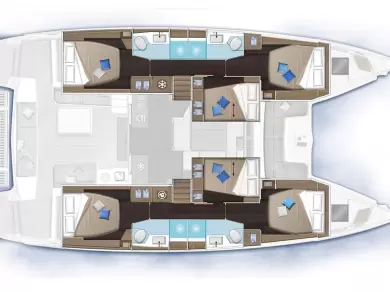 Louer Catamaran avec ou sans skipper Lagoon à Kaštela