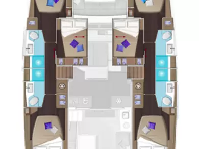 Location Catamaran Lagoon avec permis