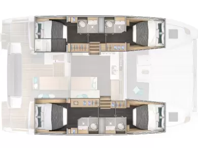 Location à Benítses - Lagoon Lagoon 43 sur SamBoat