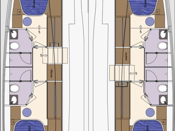 Louez un HeySea Seaview 50 à Marsh Harbour