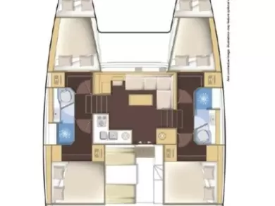 Location Catamaran Lagoon avec permis