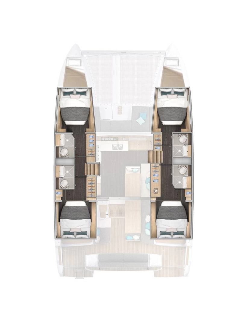 Louez un Lagoon Lagoon 43 à Rogoznica