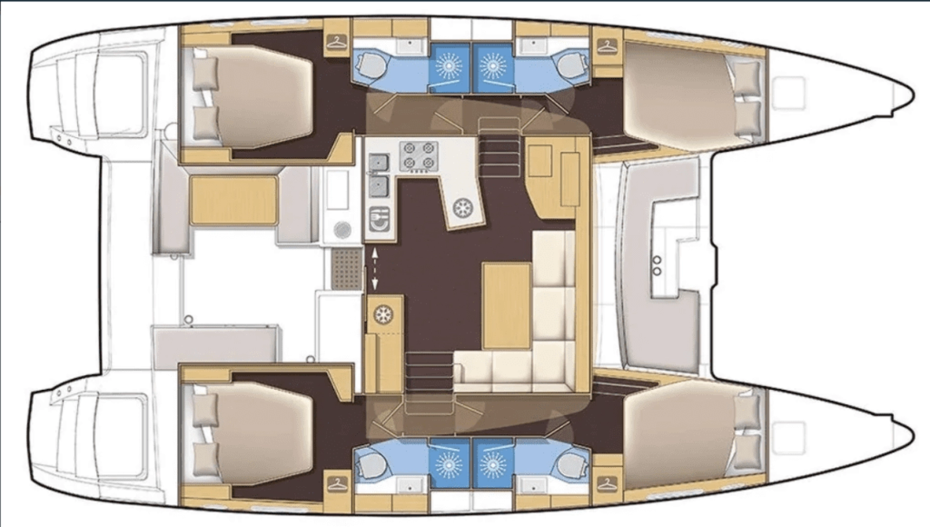 Location à Saint-George - Lagoon Lagoon 450 sur SamBoat