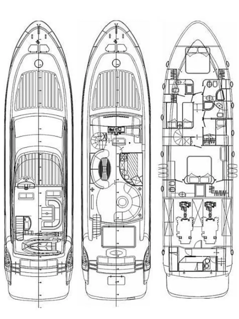 Location Yacht à Port d'Andratx - Abacus Marine Abacus 70