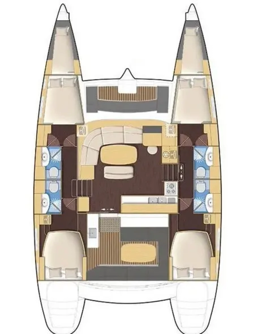 Louez un Lagoon Lagoon 440 à Préveza