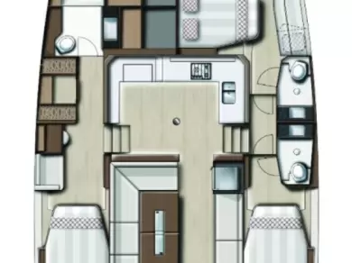 Location bateau Parham Town pas cher Bali Catspace Voile