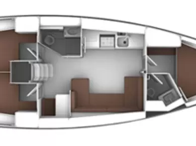 Location bateau Capo d'Orlando pas cher Cruiser 41
