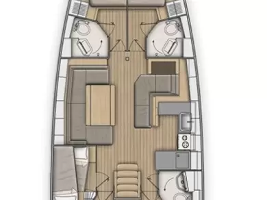 Bénéteau Oceanis 51.1 a louer à Capo d'Orlando