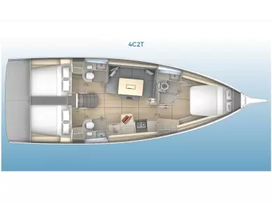 Location à Cagliari - Dufour Dufour 41 sur SamBoat