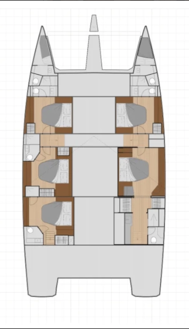 Fountaine Pajot Fountaine Pajot Samana 59 a louer à Palerme