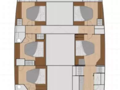 Fountaine Pajot Fountaine Pajot Samana 59 a louer à Palerme