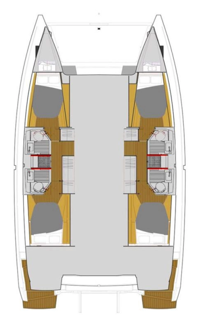 Catamaran à louer à Trogir au meilleur prix
