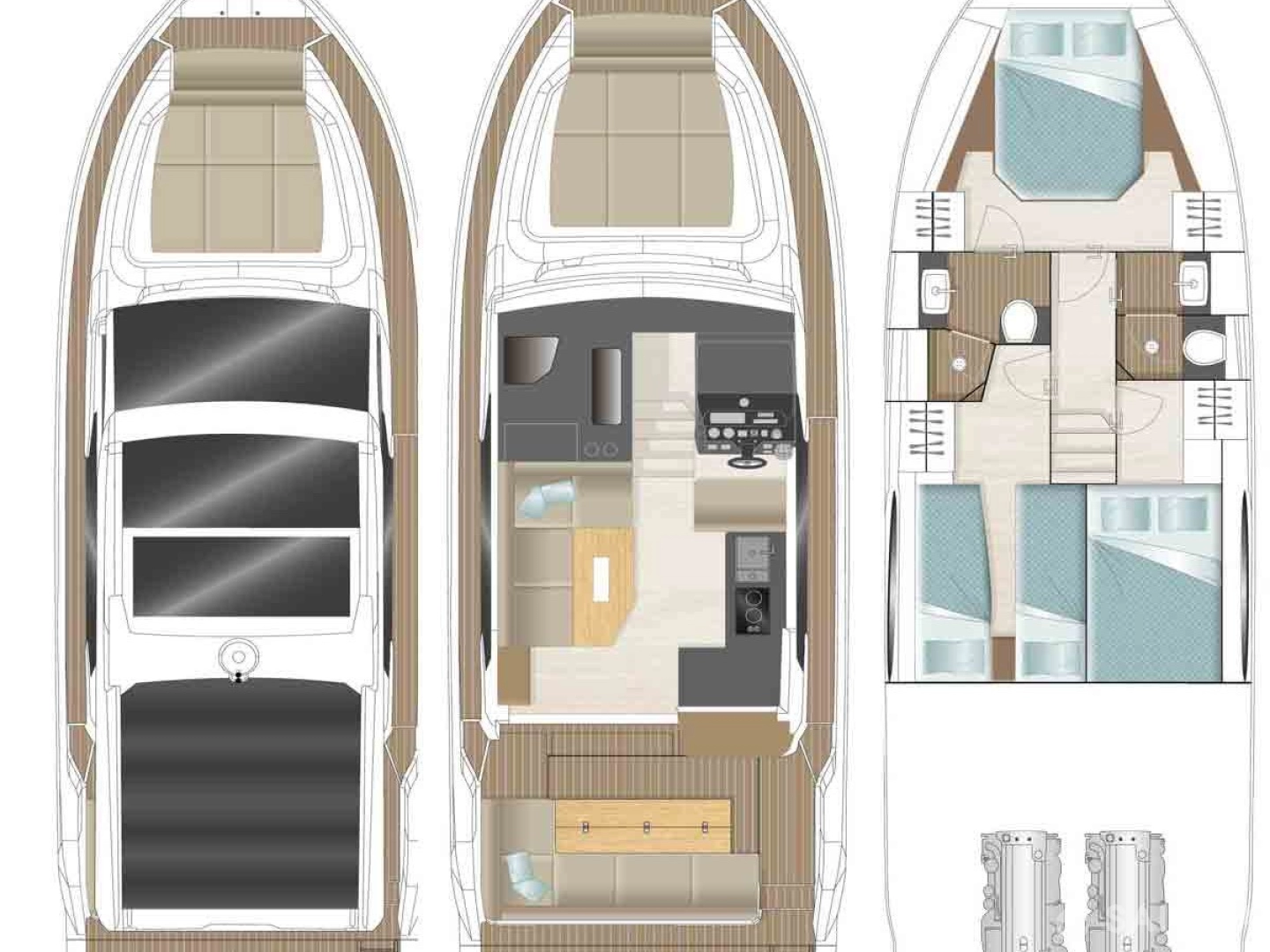 Louez un Sealine Sealine C390 à Biograd na Moru
