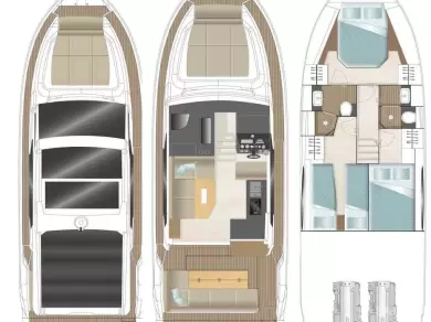 Louez un Sealine Sealine C390 à Biograd na Moru