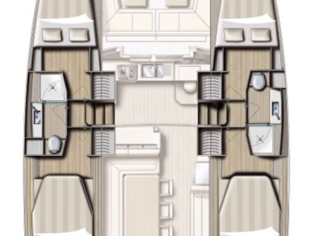 Location bateau Lefkáda pas cher Bali 4.2