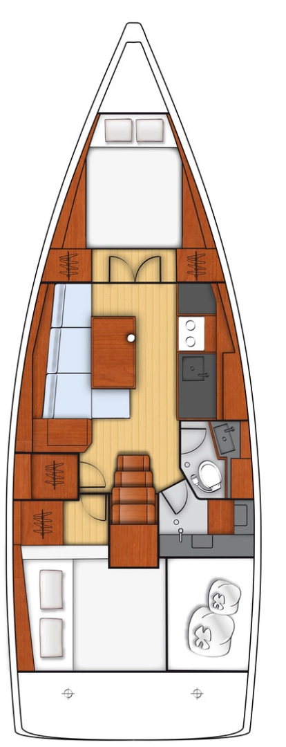 Location Voilier Bénéteau avec permis