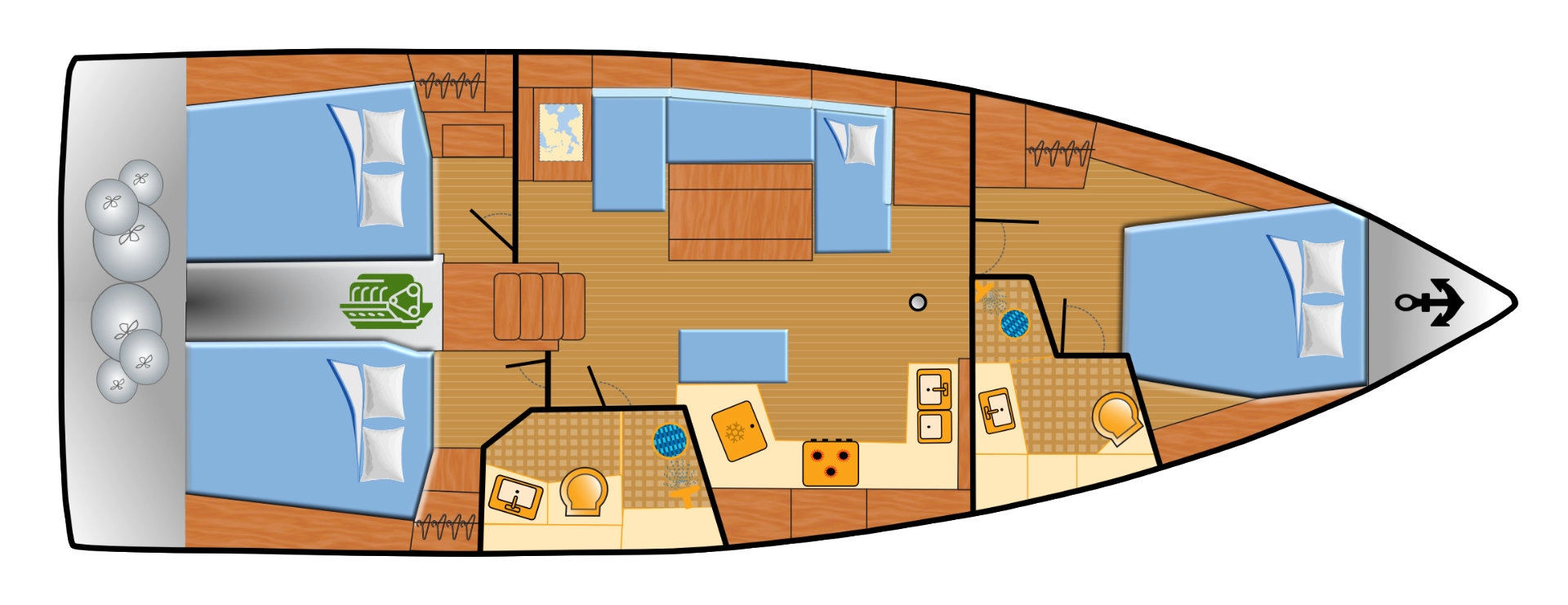 Location à Rogoznica - Bénéteau Oceanis 40.1 sur SamBoat