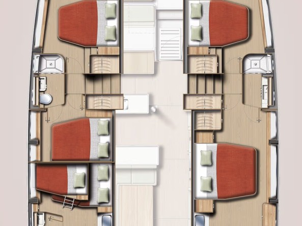 Location bateau Trogir pas cher Bali 5.2 - 5 + 2 cab.