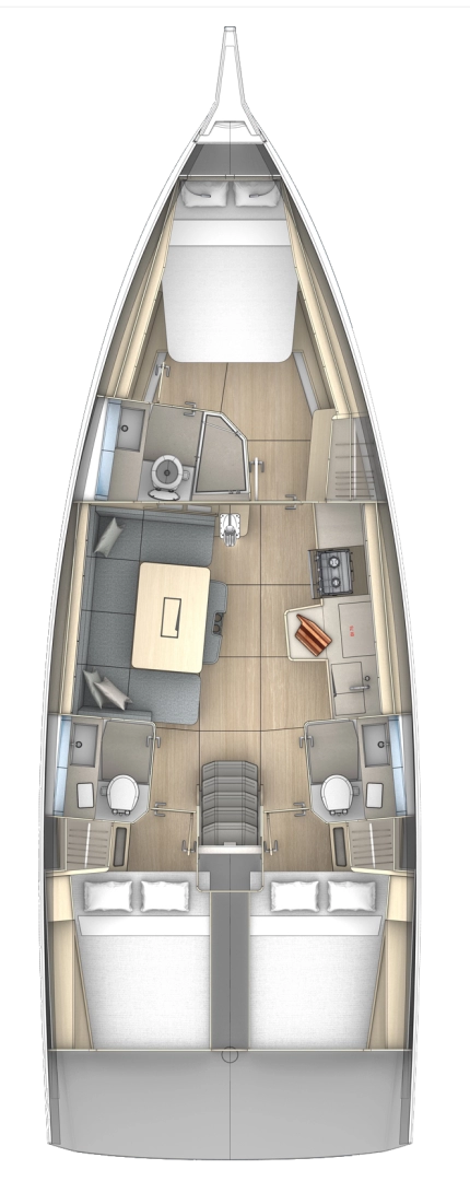 Location bateau Dufour Dufour 41 à Sibenik sur Samboat