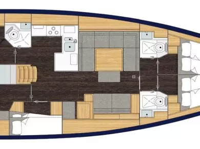 Location bateau Split pas cher Bavaria C50