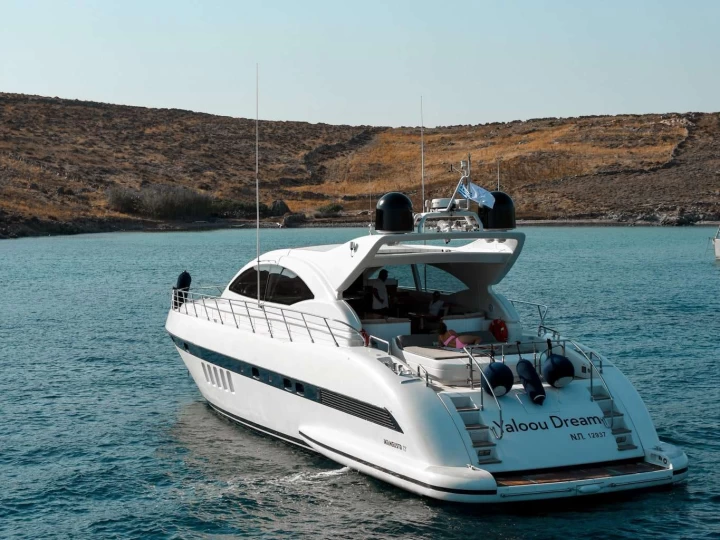 Location Yacht Mangusta avec permis