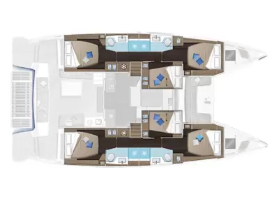 Louer Catamaran avec ou sans skipper Lagoon à Seget Donji