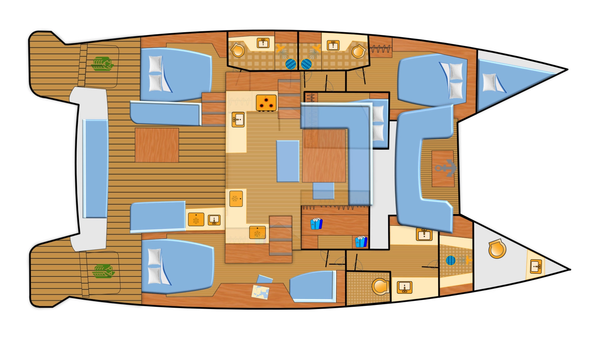 Location Catamaran Lagoon avec permis