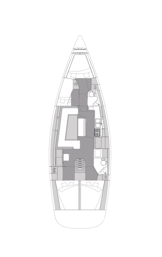 Location bateau Elan Impression 45.1 à Pirovac sur Samboat