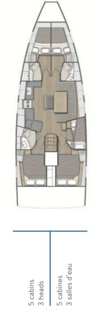Location à Göcek - Bénéteau Oceanis 46.1 sur SamBoat