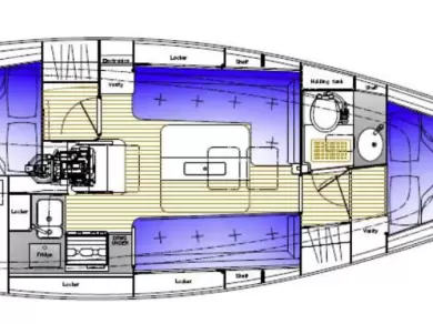 Location bateau Kavi Yacht Kavi 9 à Pula sur Samboat