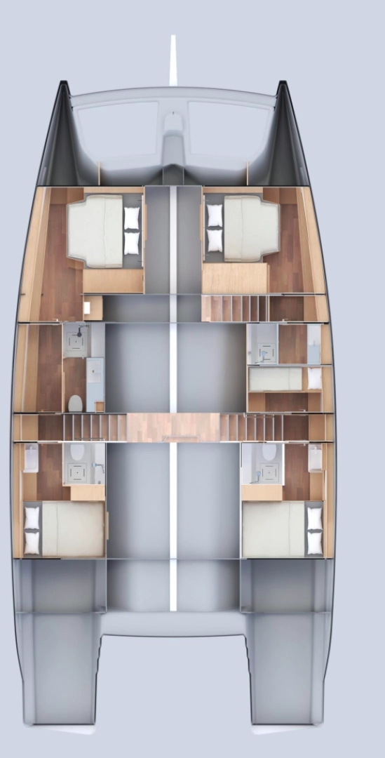 Louer Catamaran avec ou sans skipper Mazarin Yachts à Seget Donji